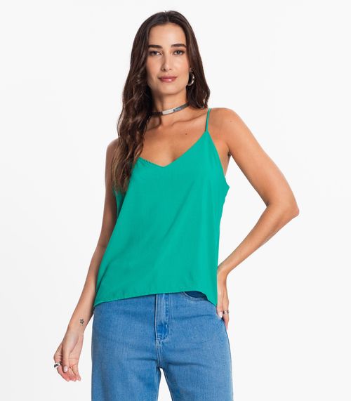 Blusa de Alça Feminina Endless Verde