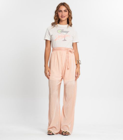 Calça Feminina Pantalona Endless Rosa