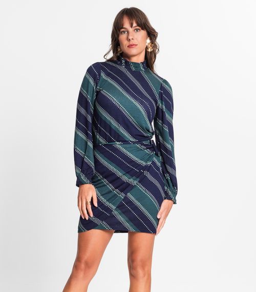 Saia Feminina Estampada Endless Verde