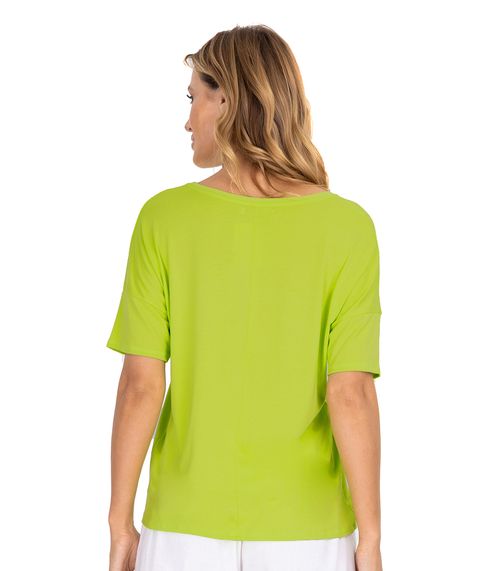 Blusa Feminina Em Viscose Endless Verde