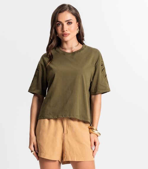Blusa Feminina Em Meia Malha Endless Verde