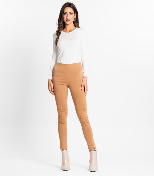 Legging Feminina Bengaline Endless Marrom