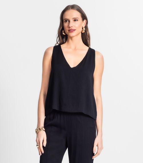 Regata Feminina Endless Preto