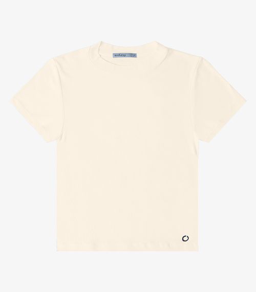 Blusa Feminina Em Ribana Endless Bege