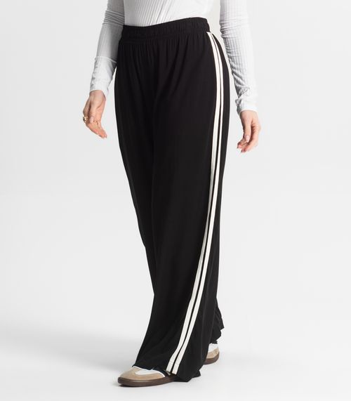 Calça Pantalona Feminina Endless Preto