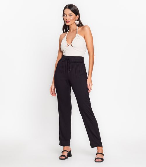 Top Feminino De Alça Endless Bege