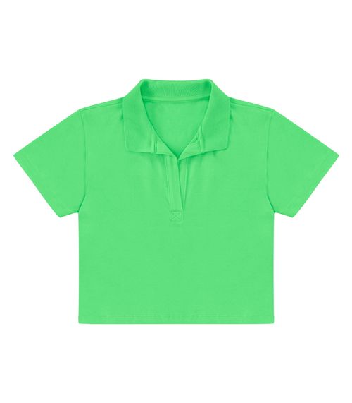 Blusa Feminina Manga Curta Endless Verde