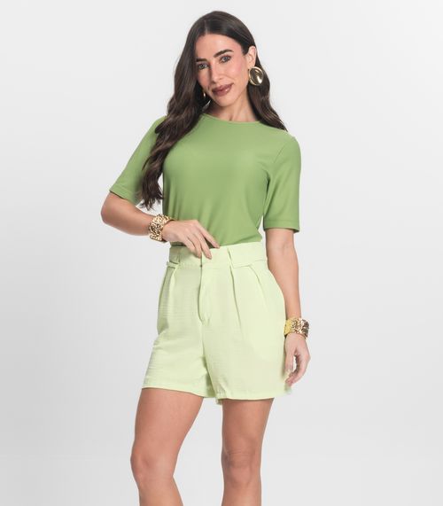 Shorts Feminino Cós Duplo Air Flow Endless Verde
