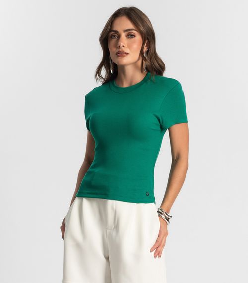 Blusa Feminina Em Ribana Endless Verde