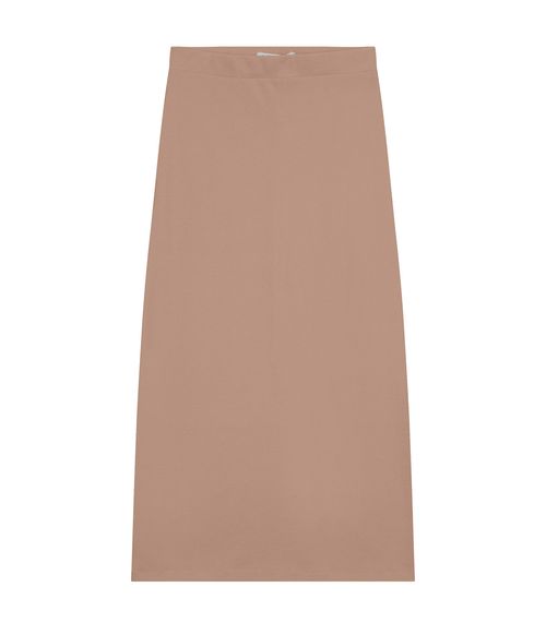 Saia Midi De Ribana Feminina Endless Marrom
