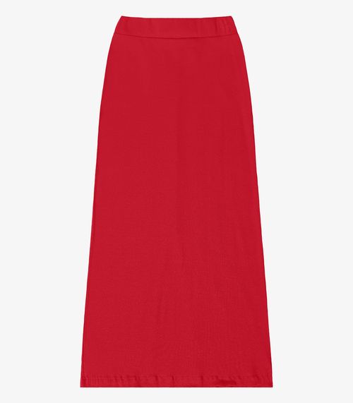 Saia Midi De Ribana Feminina Endless Vermelho