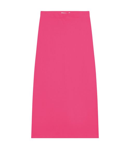 Saia Midi De Ribana Feminina Endless Rosa