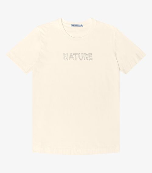 Camiseta Feminina Endless Bege