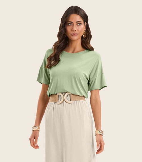 Blusa Feminina em Viscose Endless Verde