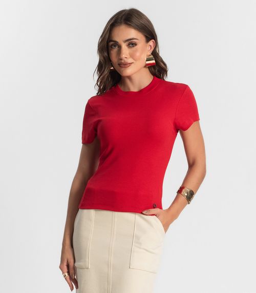 Blusa Feminina Em Ribana Endless Vermelho