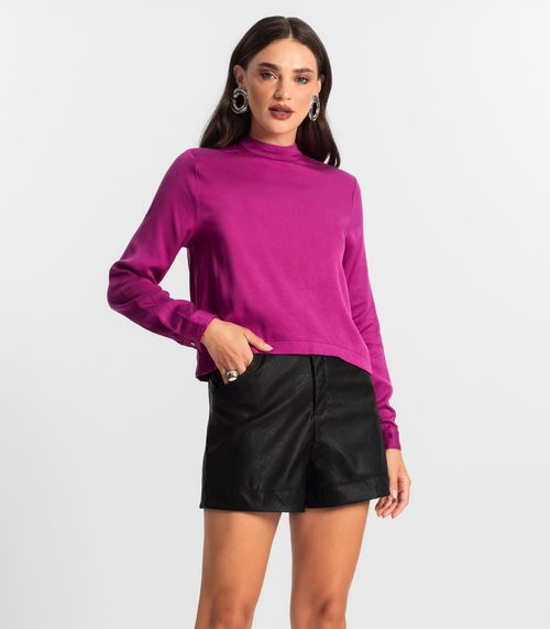 Blusa Feminina Manga Longa Endless Roxo