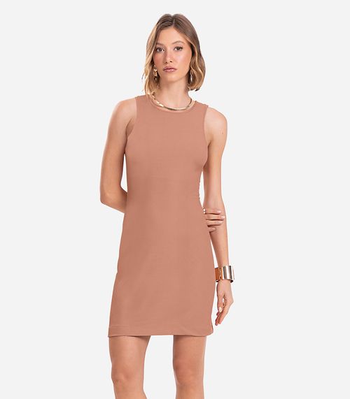 Vestido Curto Endless Marrom