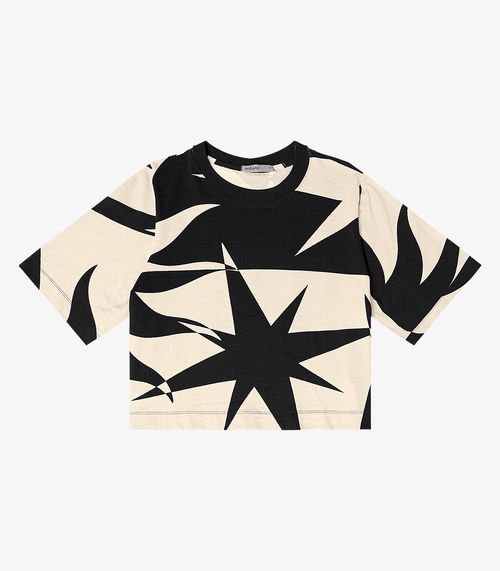 Blusa Feminina Manga Curta Endless Preto