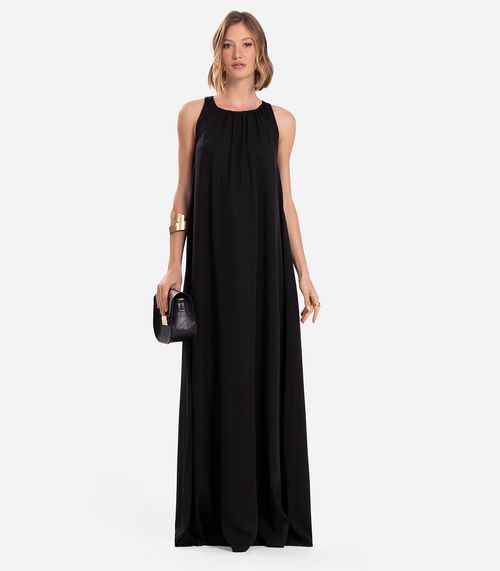 Vestido Longo Endless Preto