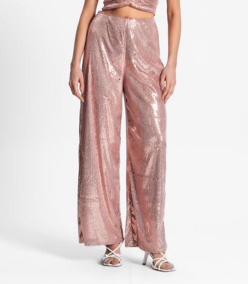 Calça De Paetê Feminina Endless Unica