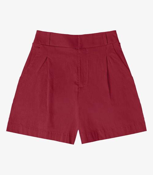 Bermuda Feminina Bengaline Endless Vermelho