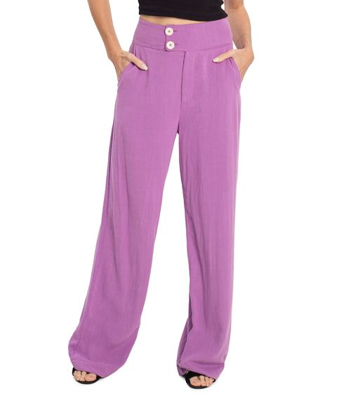Calça Feminina Linho Strong Endless Roxo