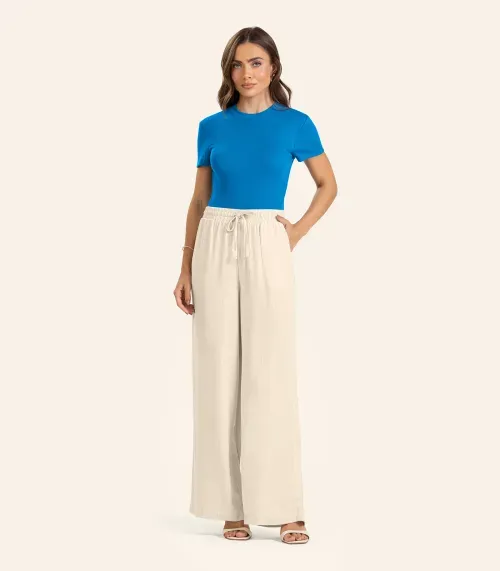 Blusa Feminina Em Ribana Endless Azul