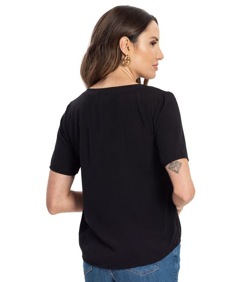 Blusa Feminina Viscose Endless Preto