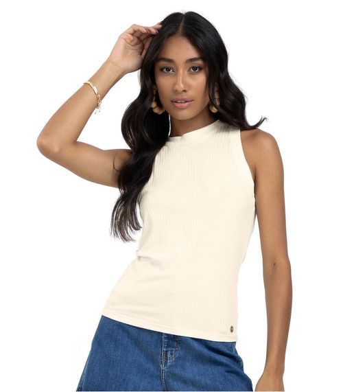 Regata Feminina em Ribana Endless Bege