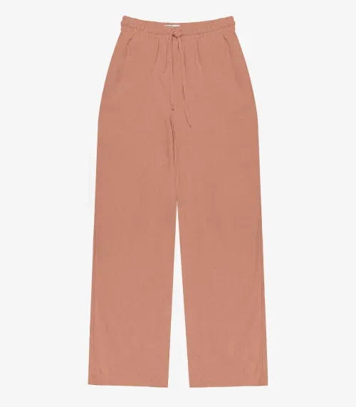 Calça Linho Strong Feminina Endless Marrom