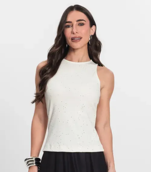 Regata Feminina em Ribana Endless Bege