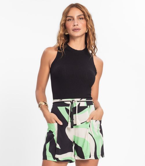 Regata Feminina em Ribana Endless Preto