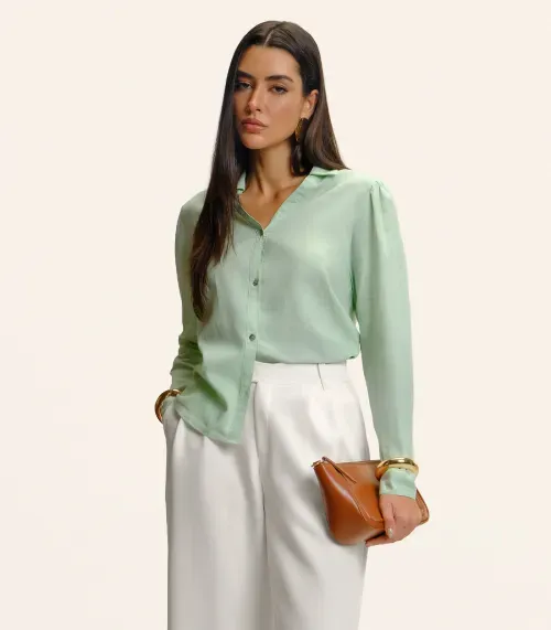 Camisa Feminina Manga Longa Endless Verde