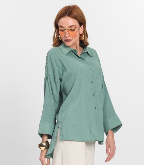 Camisa Feminina Manga Longa Endless Verde