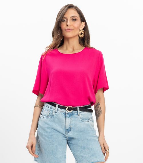 Blusa Viscose Double Feminina Endless Rosa