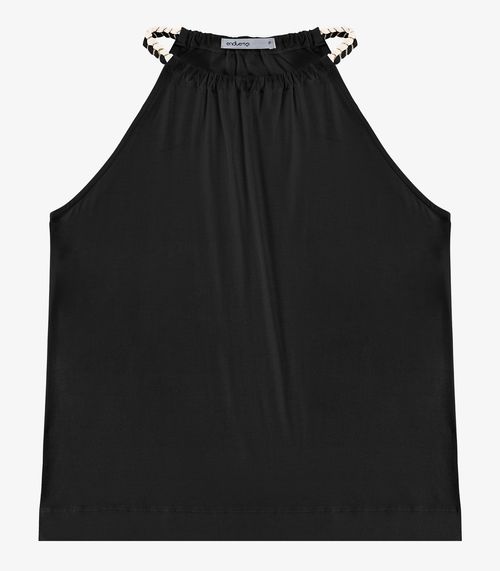 Blusa de Alça Feminina Endless Preto