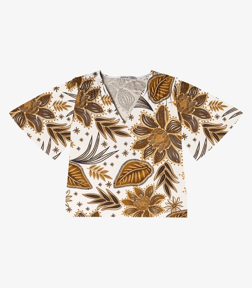 Blusa Feminina Endless em Viscotorcion Amarelo