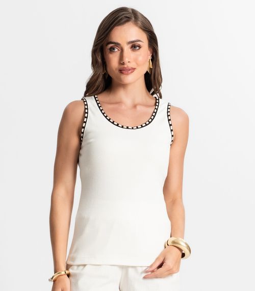 Regata Feminina Em Ribana Endless Bege