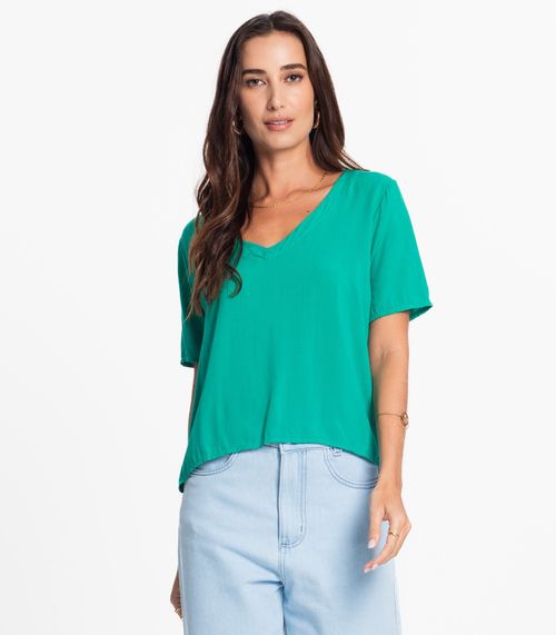 Blusa Feminina Viscose Endless Verde