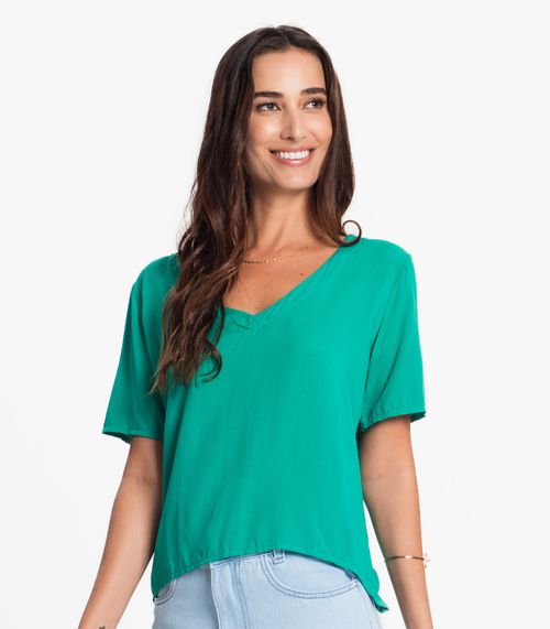 Blusa Feminina Viscose Endless Verde