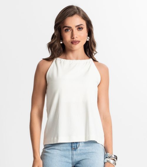 Blusa De Alça Feminina Endless Bege