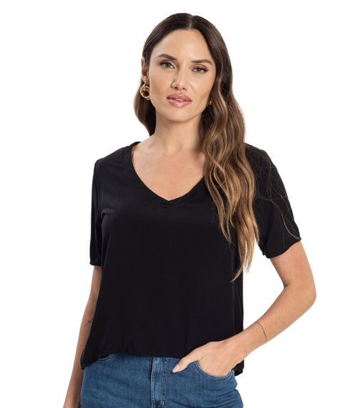 Blusa Feminina Viscose Endless Preto
