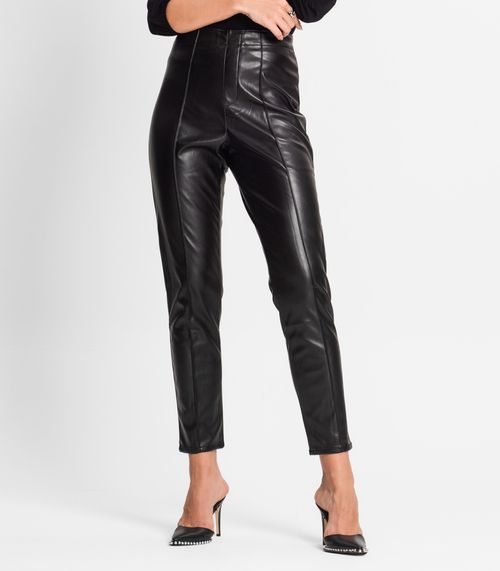 Calça Feminina Legging Sintética Endless Preto