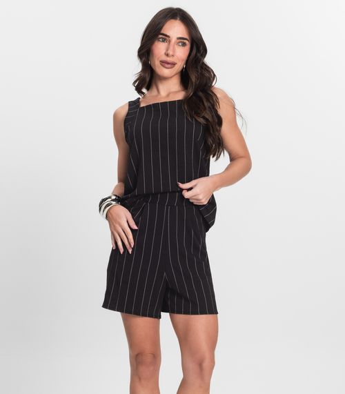 Shorts Feminino Com Bolsos Endless Preto