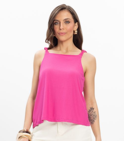 Blusa de Alça Feminina Endless. Rosa