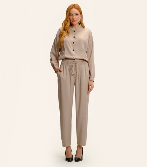 Calça Endless Tencel Twill Feminina Marrom