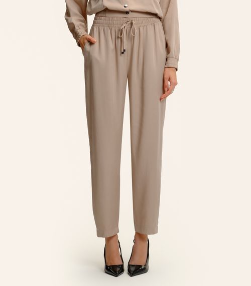 Calça Endless Tencel Twill Feminina Marrom