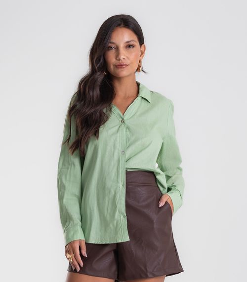 Camisa Feminina Manga Longa Endless Verde