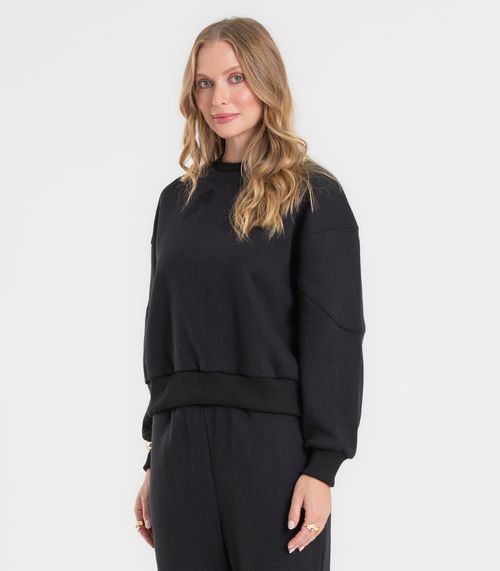 Conjuto Blusão Com Calça Endless Preto