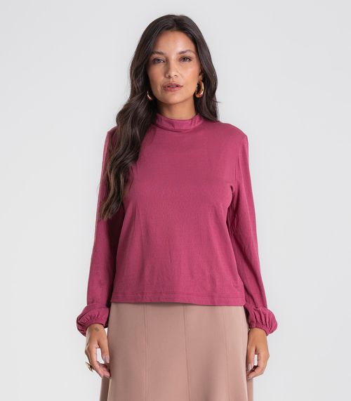 Blusa Feminina Manga Longa Bufante Endless Vermelho